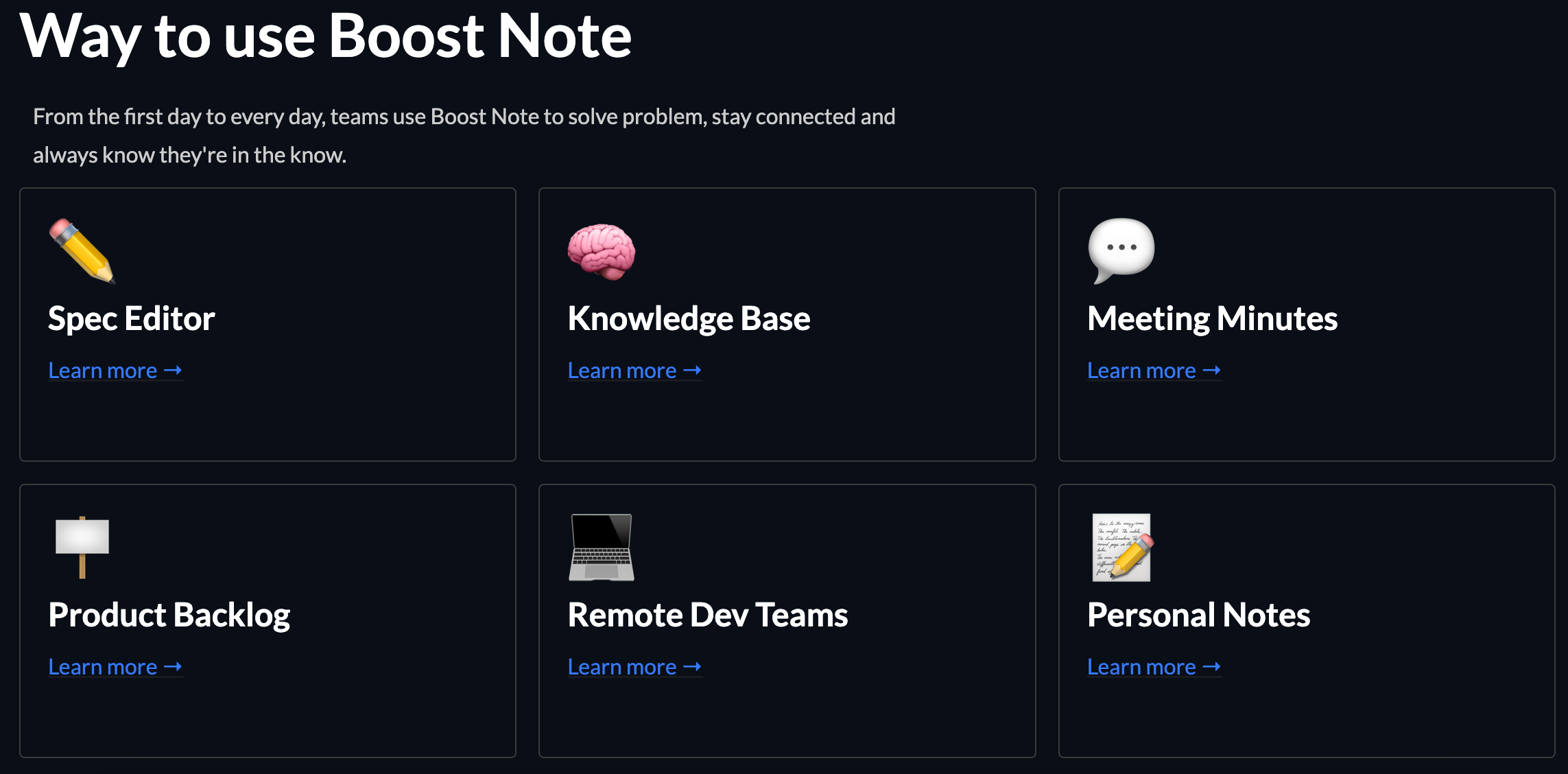 Boost Note pomaga być bardziej produktywnym w pracy poprzez organizację projektów